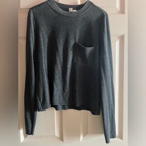 Others Follow Cropped LS Tee Size M